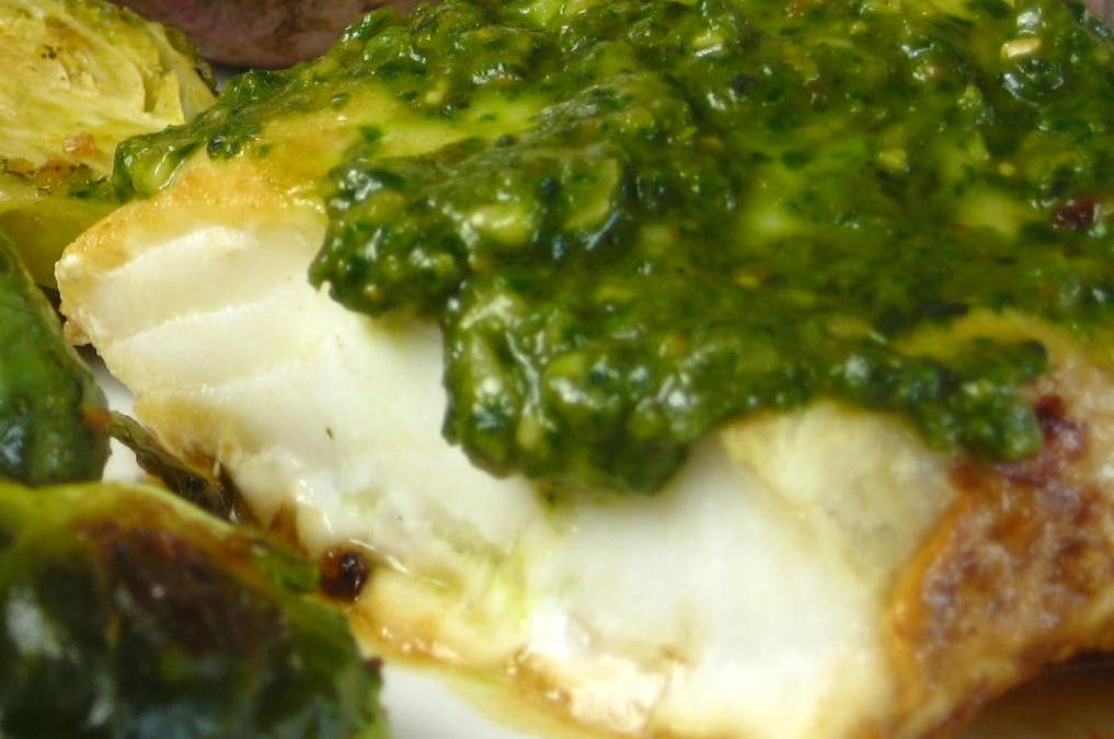 Bok Choy, Cod and Pesto Friday, January 3, 2025