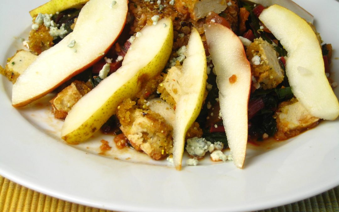 Swiss Chard with Pear and Feta, Wednesday, October 9, 2024