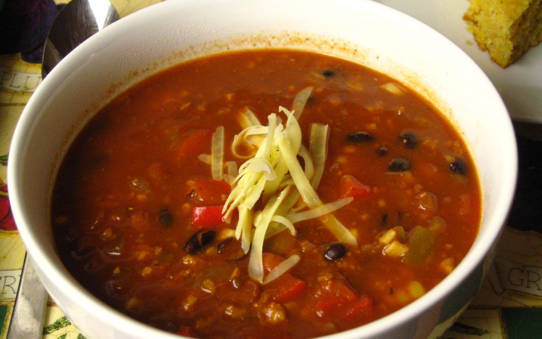 Vegetarian Chili and Cornbread, Sunday, December 15, 2024