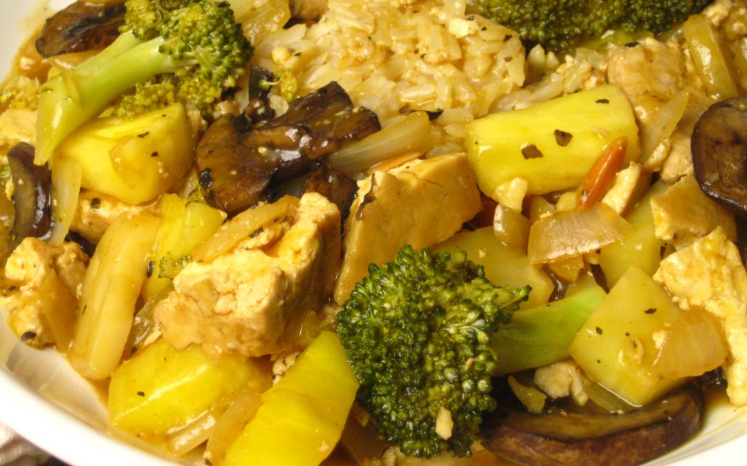 Broccoli/Pineapple Stir Fry: Monday, January 20, 2025