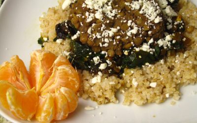 Curried Kale with Bulgur and Lentils: Thursday, January 15, 2026