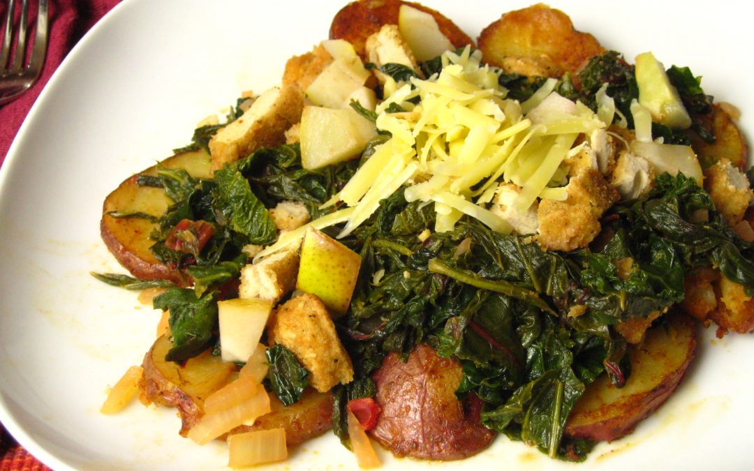 Mustard Greens with Spicy Potatoes: Wednesday, January 8, 2025