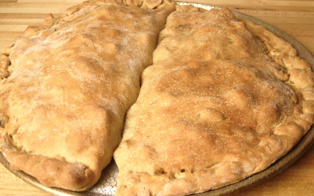 Vegetable Calzone: Sunday, January 5, 2025