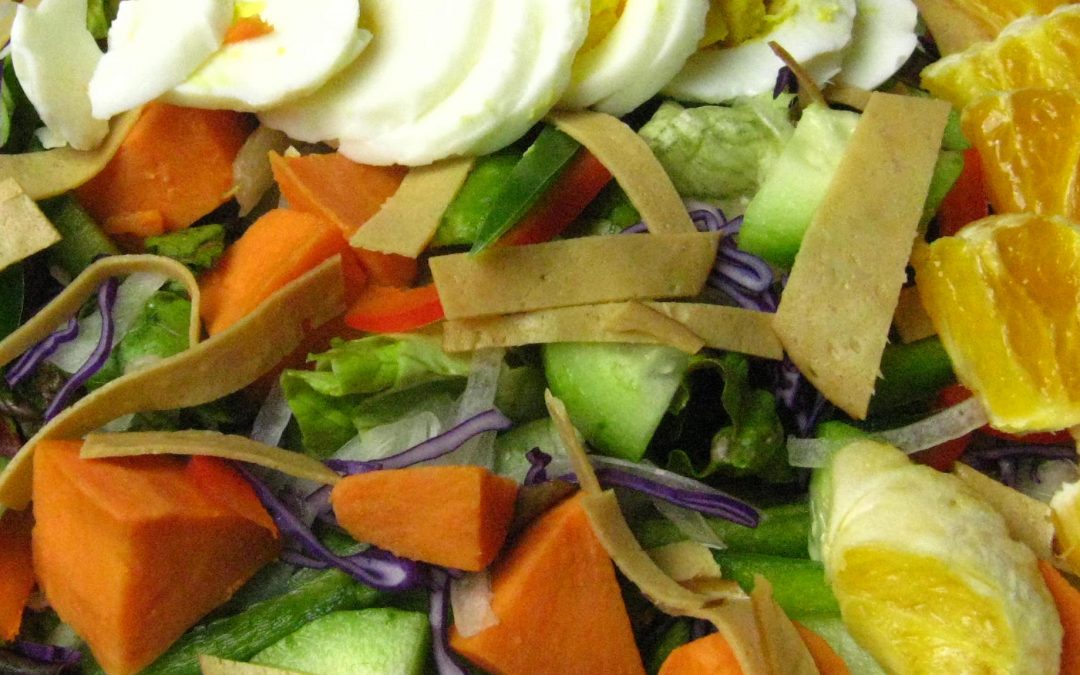 Chef’s Salad with Sweet Potato: Wednesday, February 19, 2025