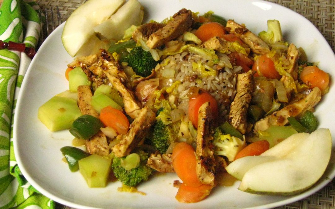 Teriyaki Chicken and Vegetables, Tuesday, April 2, 2024