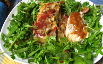 Cod with Hoisin Sauce, Black Bean Polenta and Arugula Salad: Friday, March 13, 2026