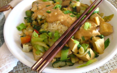 Bok Choy Stir Fry with Peanut Sauce: Monday, May 6, 2024