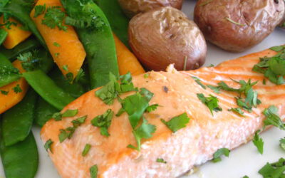 Baked Salmon with Roasted New Potatoes: Sunday June 30, 2024