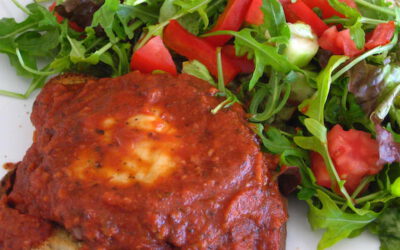 Pizza Burgers with Arugula Salad: Thursday, June 20, 2024