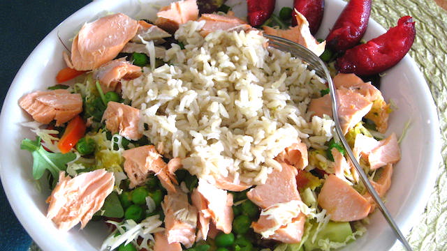 Salmon Rice Bowl: Friday, July 5, 2024