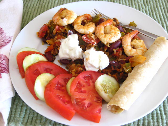 Cajun Beans ‘n’ Rice with Shrimp: Wednesday, August 7, 2024