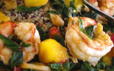 Swiss Chard with Shrimp and Mango: Tuesday, July 30, 2024