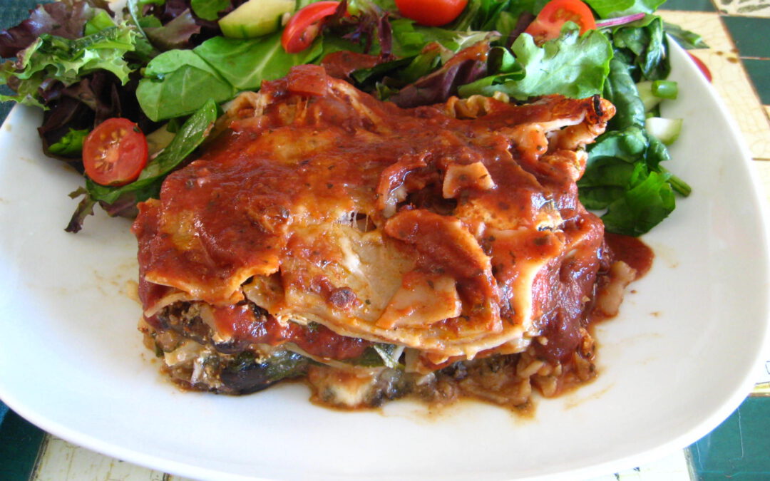 Veggie Lasagna: Sunday, August 25, 2024