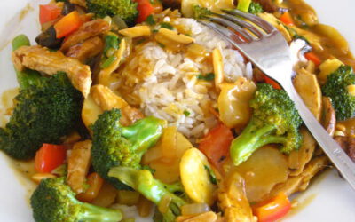 Chicken/Almond Stir Fry: Tuesday, September 24, 2024