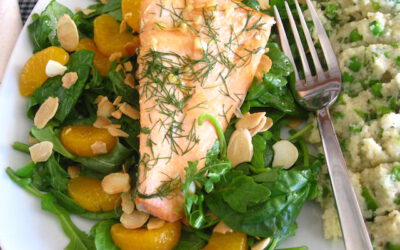 Baked Salmon with Dill and Arugula Salad: Wednesday, September 4, 2024