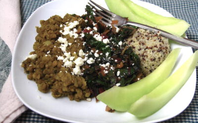 Beet Greens with Curried Lentils: Thursday, October 17, 2024