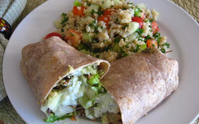 Falafel Rollup with Tabbouleh Salad: Wednesday, October 2, 2024