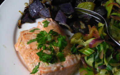 Baked Salmon and Roasted Potatoes: Wednesday, November 12, 2025