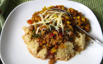 Greens ‘n” Beans with Seared Corn Salsa, Tuesday, November 12, 2024