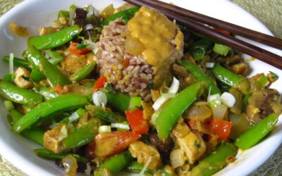 Sugar Snap Peas with Peanut Sauce: Monday, November 4, 2024