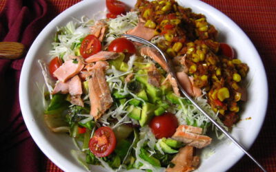 Salmon Rice Bowl with Corn Salsa: Friday, November 14, 2025