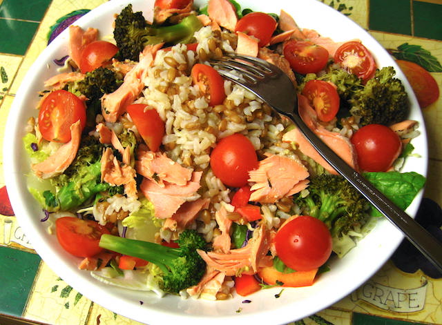 Salmon Rice Bowl: Friday, March 8, 2024