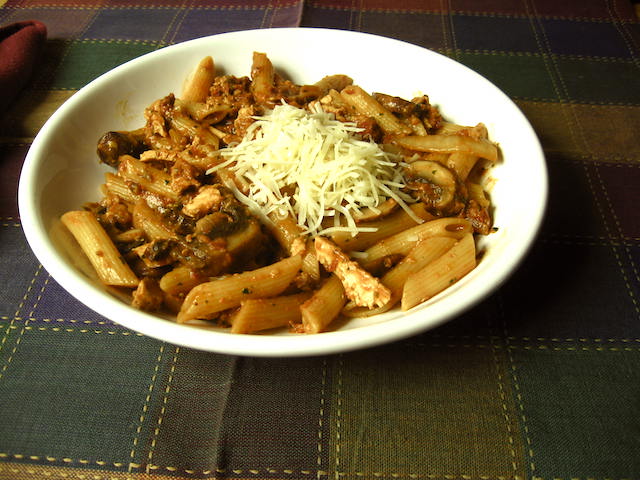 Sun-dried Tomato/Cilantro Pesto Pasta:  Sunday, March 24, 2024