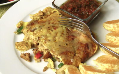 Mushroom Cheese Omelet: Wednesday, July 31, 2024