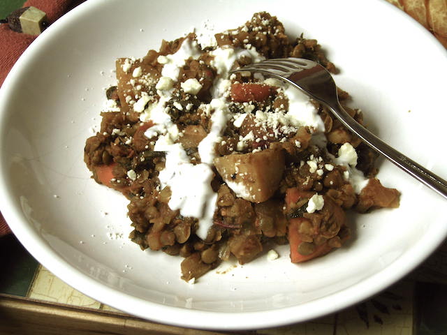 Lentil Ragout: Sunday, March 30, 2025